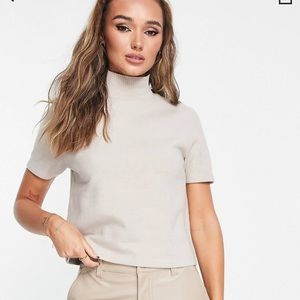 ASOS high-neck t-shirt
